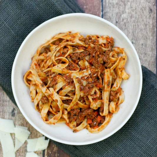 Beef Bolognese with Fettuccine | MUSCLE MEAL
