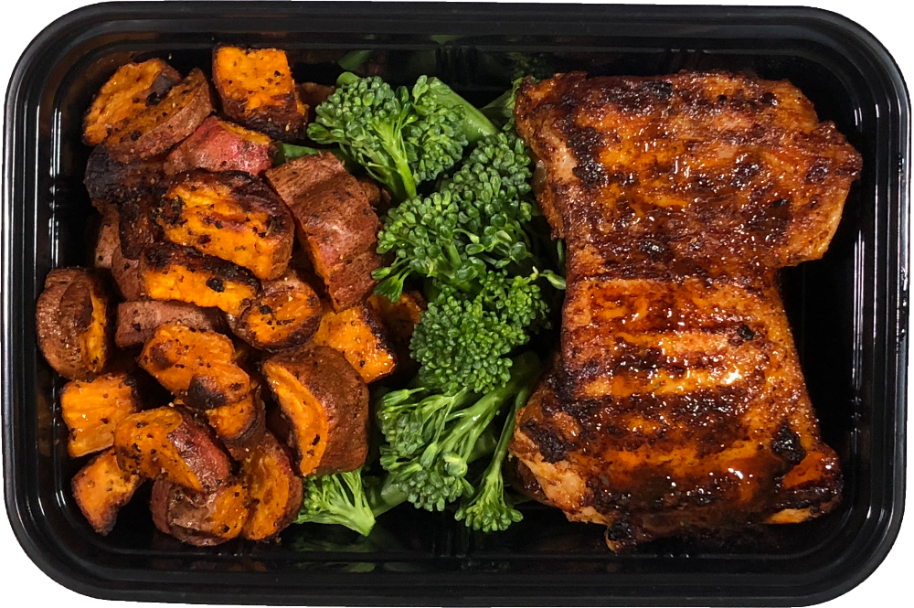 Portuguese Chicken with Sweet Potato & Vegetables | MUSCLE MEAL
